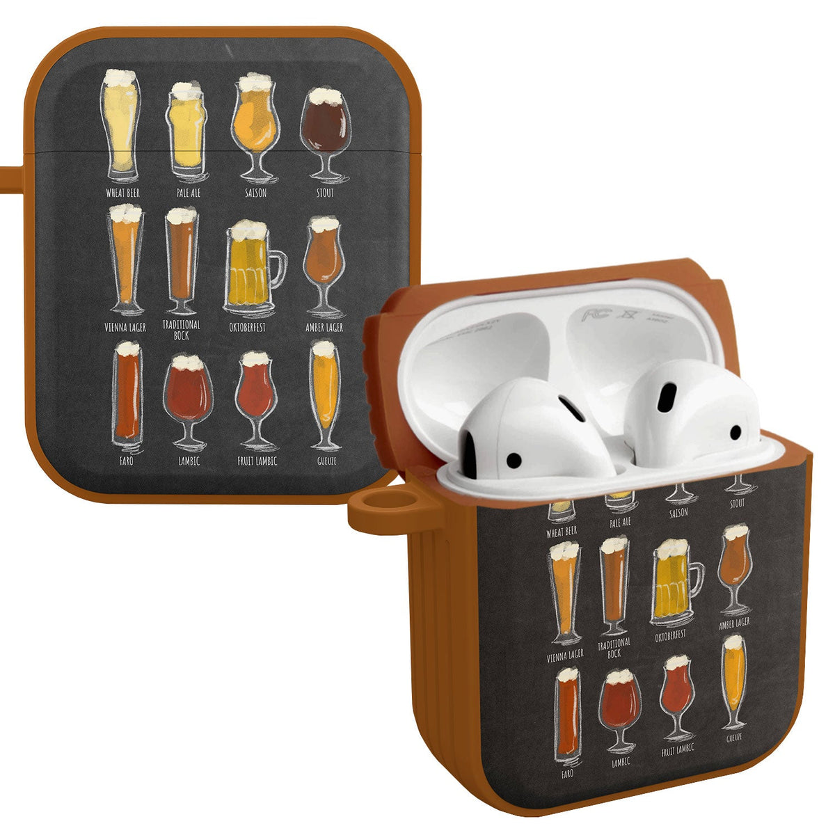 Wine, Beer, & Booze HDX Apple AirPods Gen 1 & 2 Case Cover