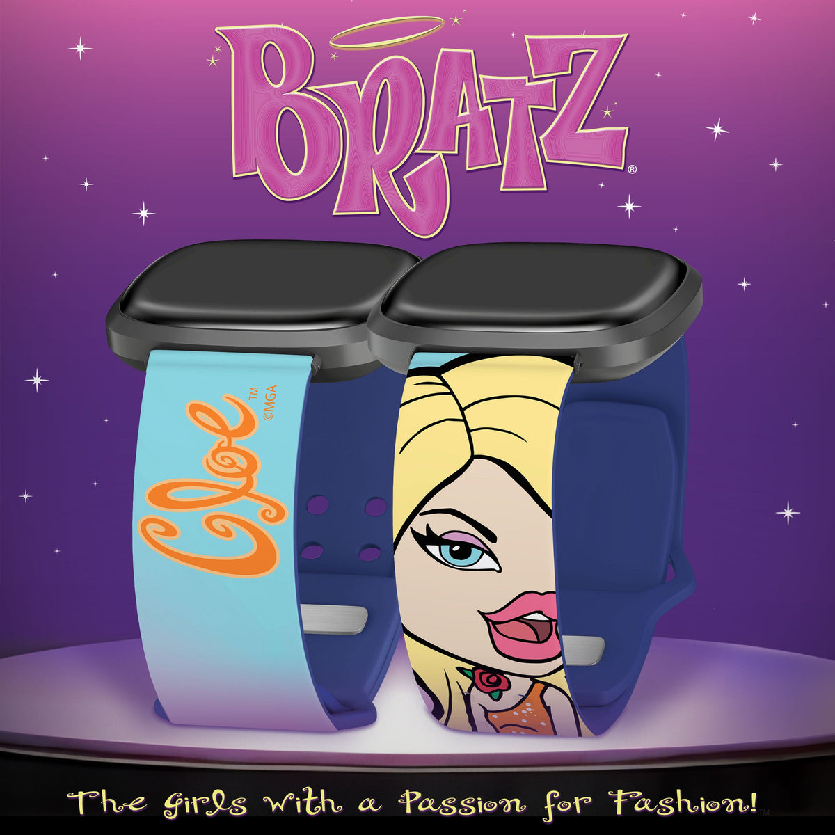 Bratz® Passion For Fashion HD Fitbit Versa 3 & Sense 1 Watch Band