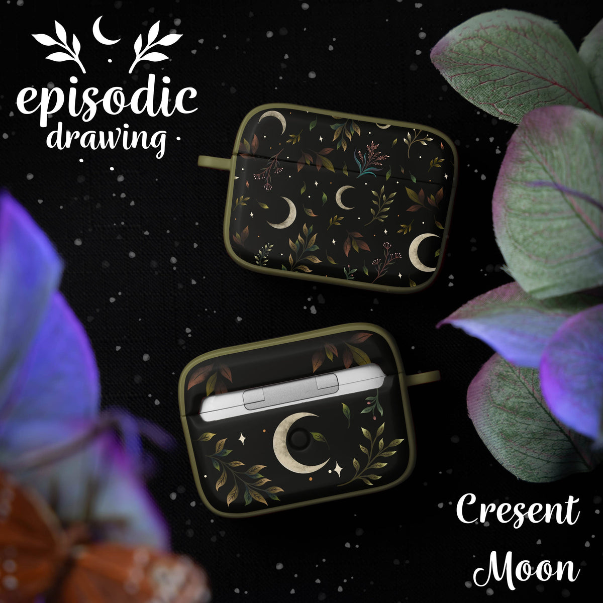 Episodic Drawing Enchanted Collection HDX Apple AirPods Pro 1 & 2 Case Cover