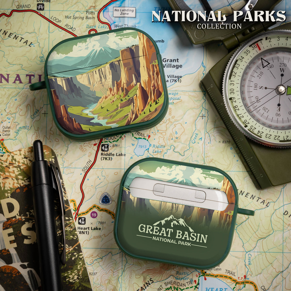 National Parks Great Basin HDX Apple Airpods Gen 3 Case Cover