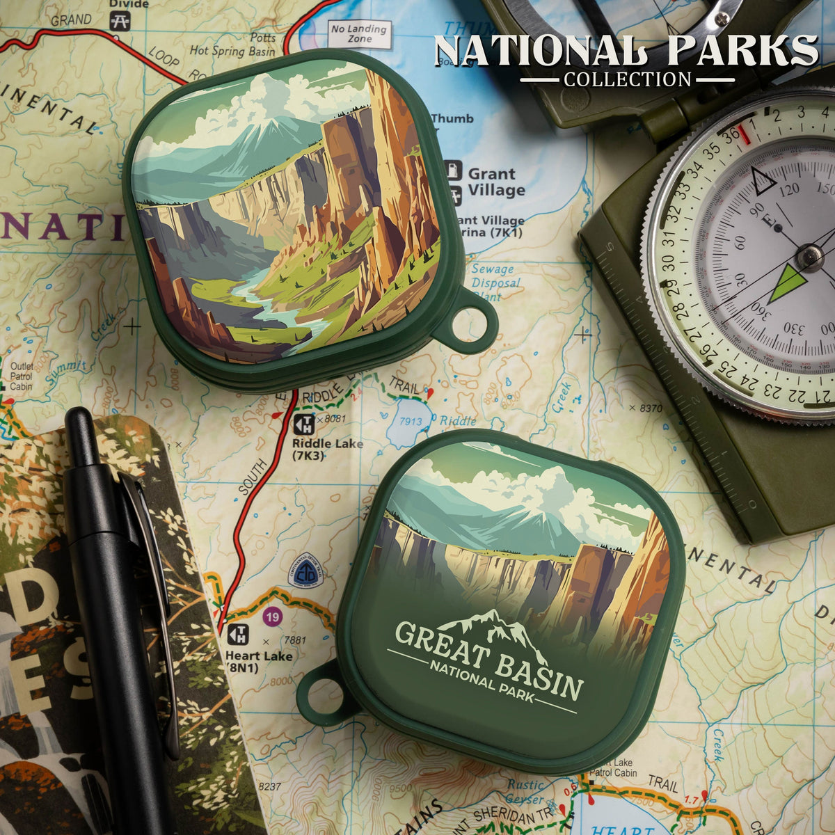 National Parks Great Basin HDX Samsung Galaxy Buds Pro & Buds Live Case Cover