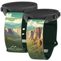 National Parks Great Basin HD Watchband for Samsung, Garmin, Fossil, and More - Arleathercraft Great Basin / 20mm / Short