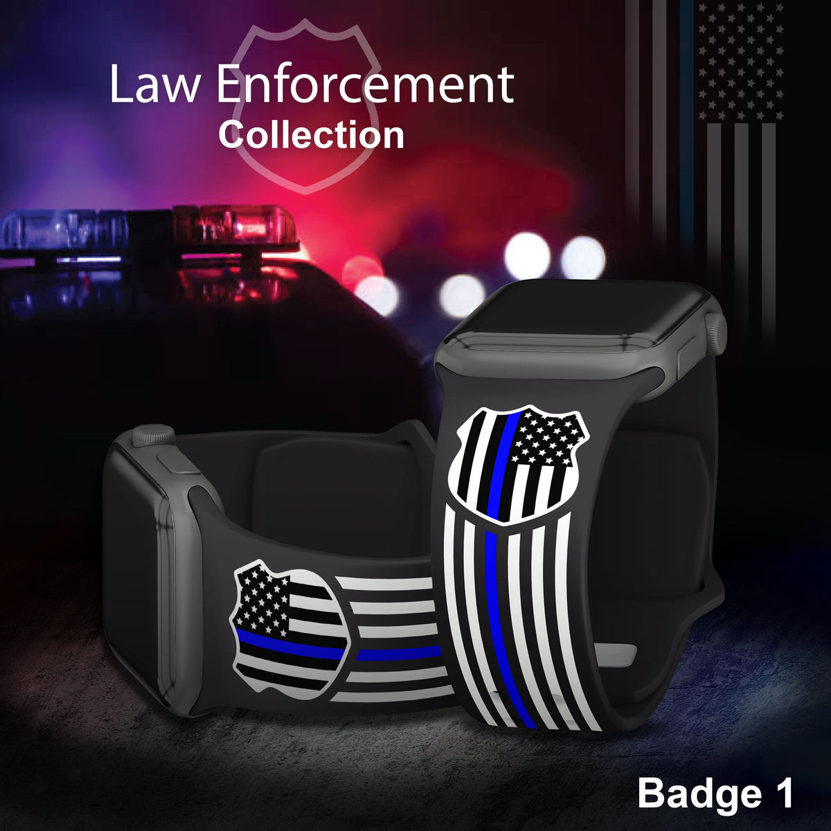 Law Enforcement HD Apple Watch Band