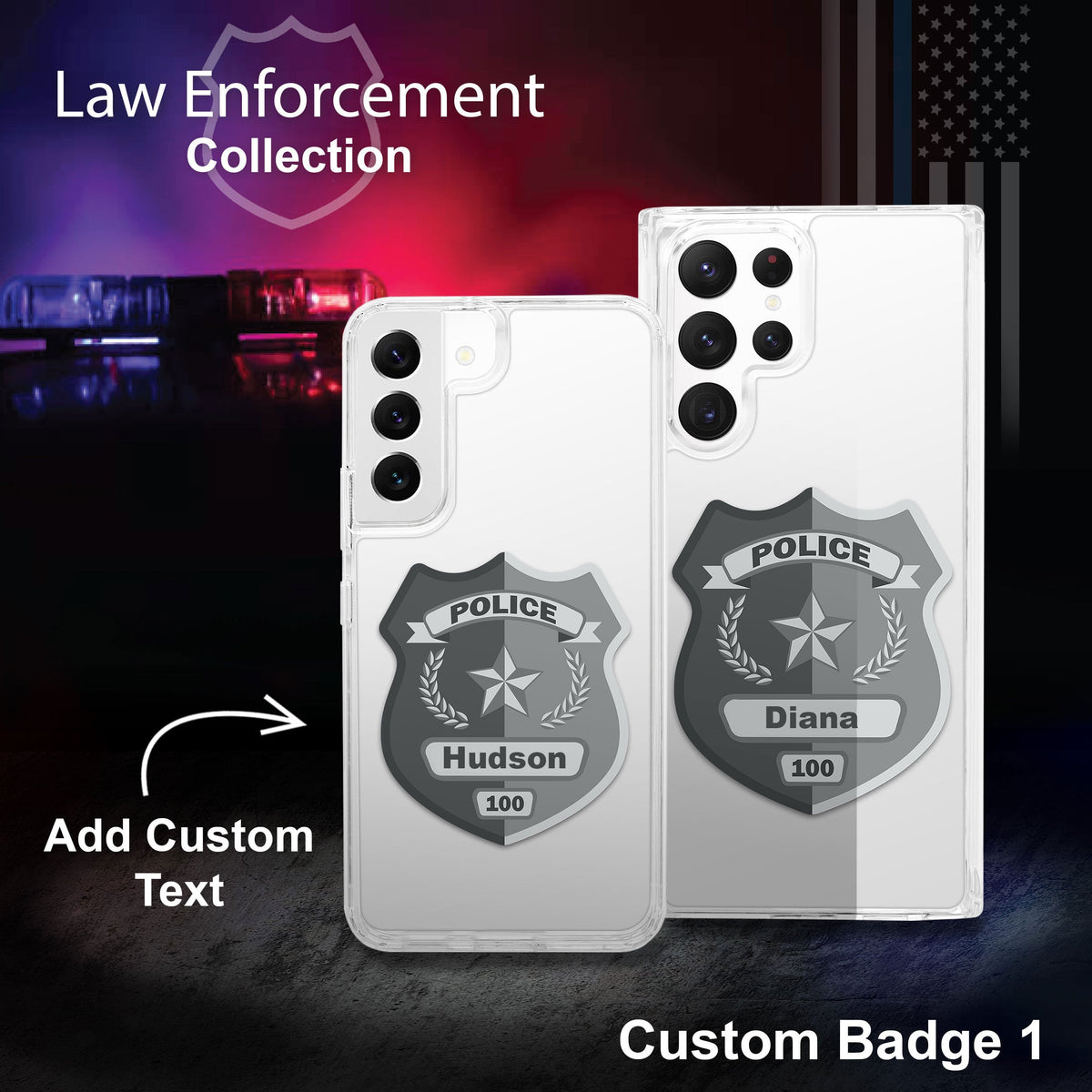 Law Enforcement HD Samsung Galaxy S22 Phone Case