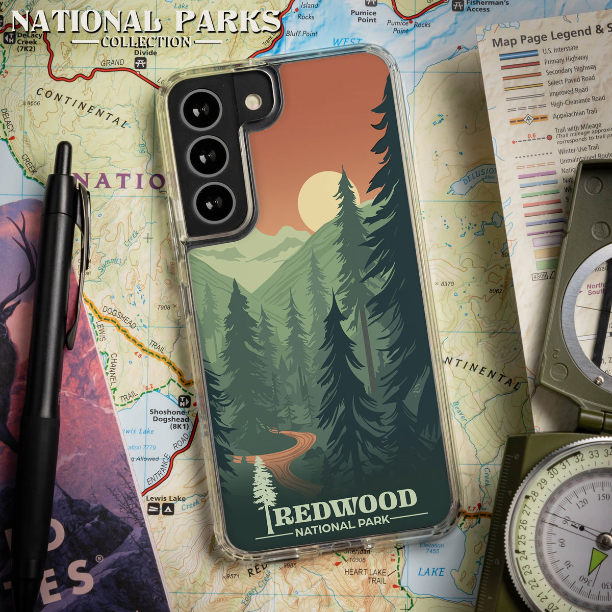 National Parks Redwood HD Samsung Galaxy S23 Phone Case