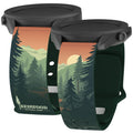 National Parks Redwood HD Watchband for Samsung, Garmin, Fossil, and More - Arleathercraft Redwood / 20mm / Short