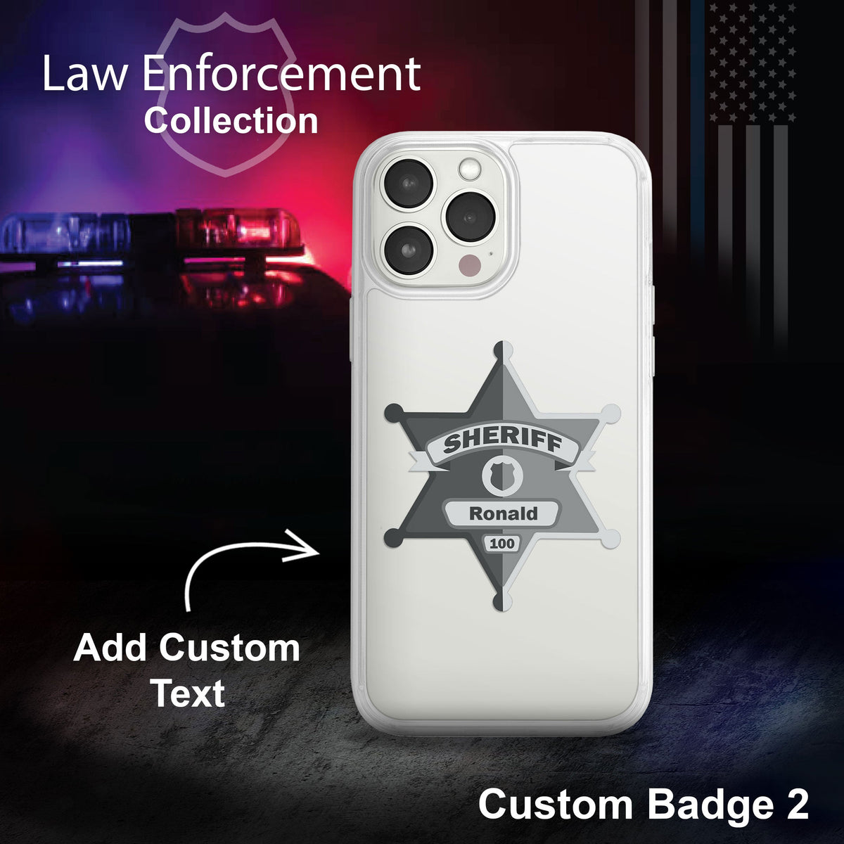 Law Enforcement HD Apple iPhone 13 Mag-Safe Phone Case