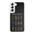 Wine, Beer, & Booze HD Samsung Galaxy S22 Phone Case - Arleathercraft Hard Liquor / Galaxy S22 Plus