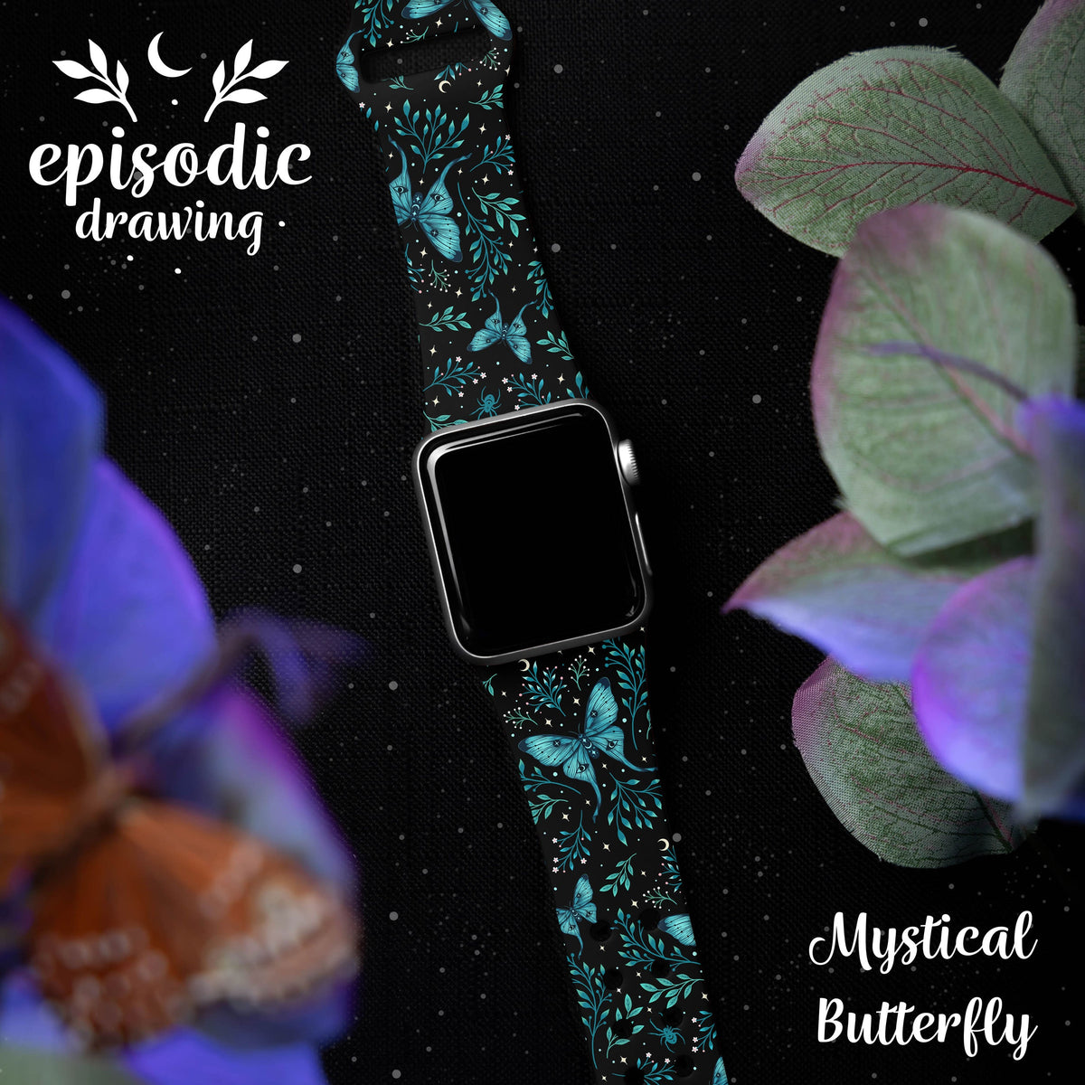 Episodic Drawing Enchanted Collection HD Apple Watch Band