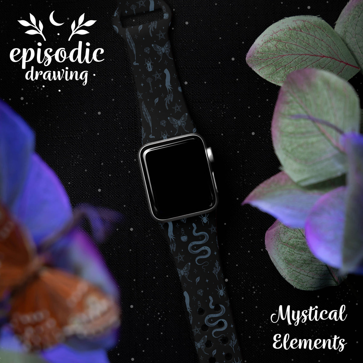 Episodic Drawing Enchanted Collection HD Apple Watch Band