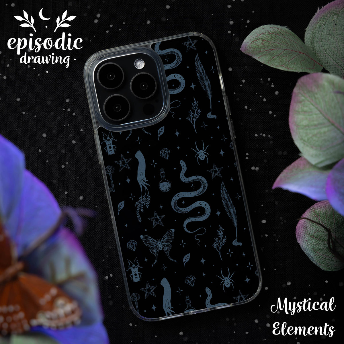Episodic Drawing Enchanted Collection HD Apple iPhone 12 Series Mag-Safe Phone Case