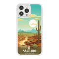 National Parks Saguaro HD Apple iPhone 11 Series Phone Case - Arleathercraft Saguaro / iPhone 11 Pro max