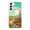 National Parks Saguaro HD Samsung Galaxy S23 Phone Case - Arleathercraft Saguaro / Galaxy S23 Ultra