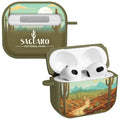 National Parks Saguaro HDX Apple Airpods Gen 3 Case Cover - Arleathercraft Saguaro