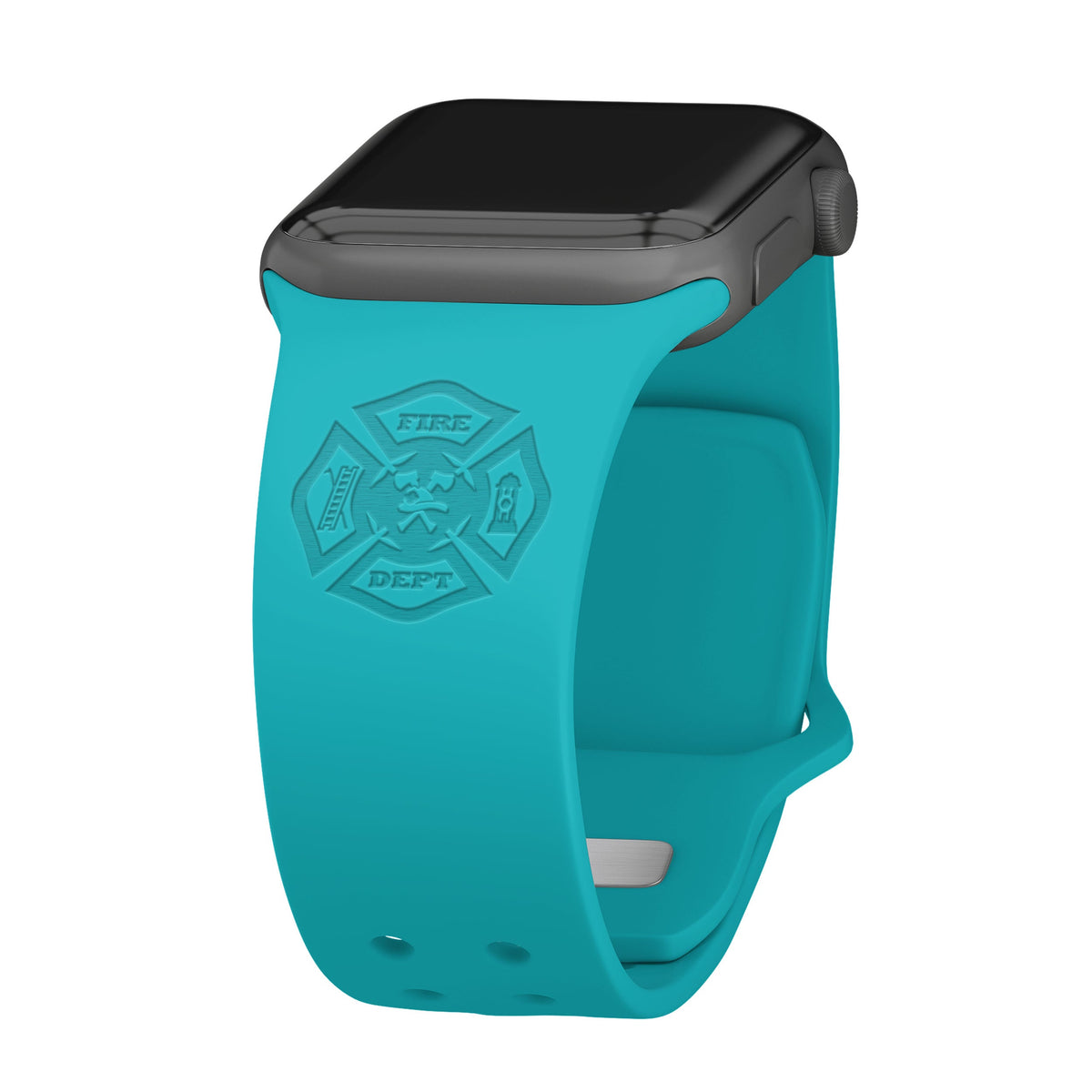 Firefighter First Responder Engraved  Apple Watch Band