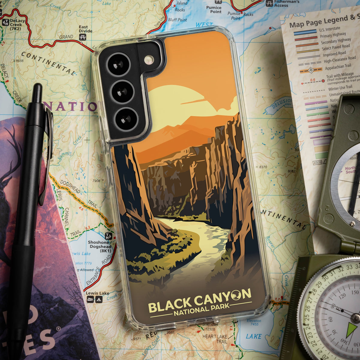 National Parks Black Canyon HD Samsung Galaxy S23 Phone Case