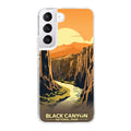 National Parks Black Canyon HD Samsung Galaxy S22 Phone Case - Arleathercraft Black Canyon / Galaxy S22 Ultra