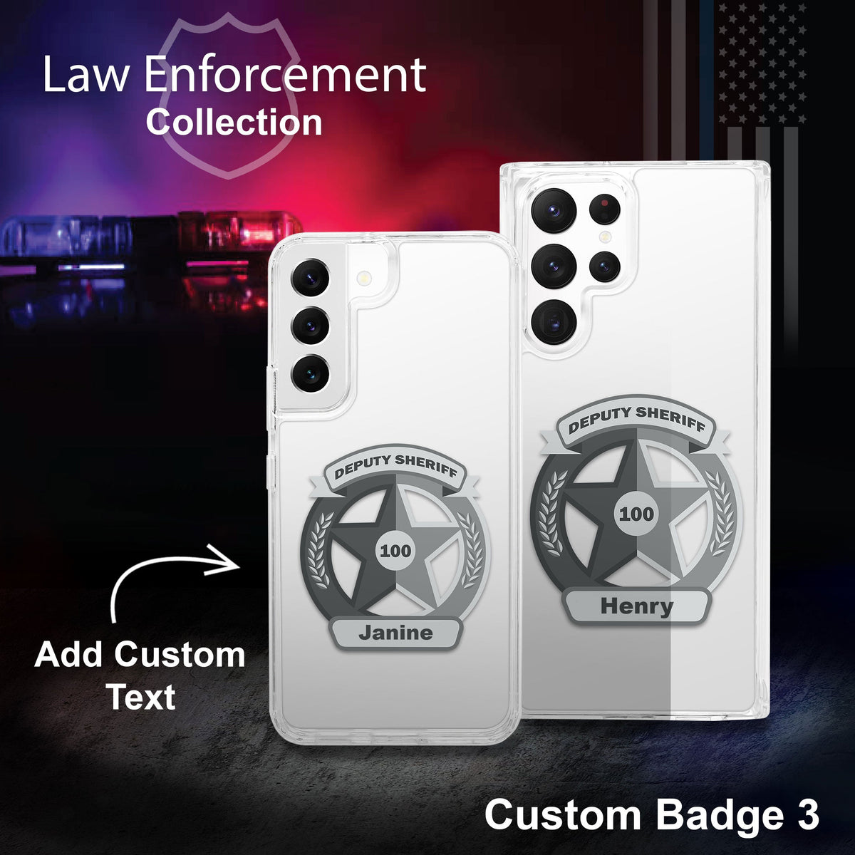 Law Enforcement HD Samsung Galaxy S22 Phone Case