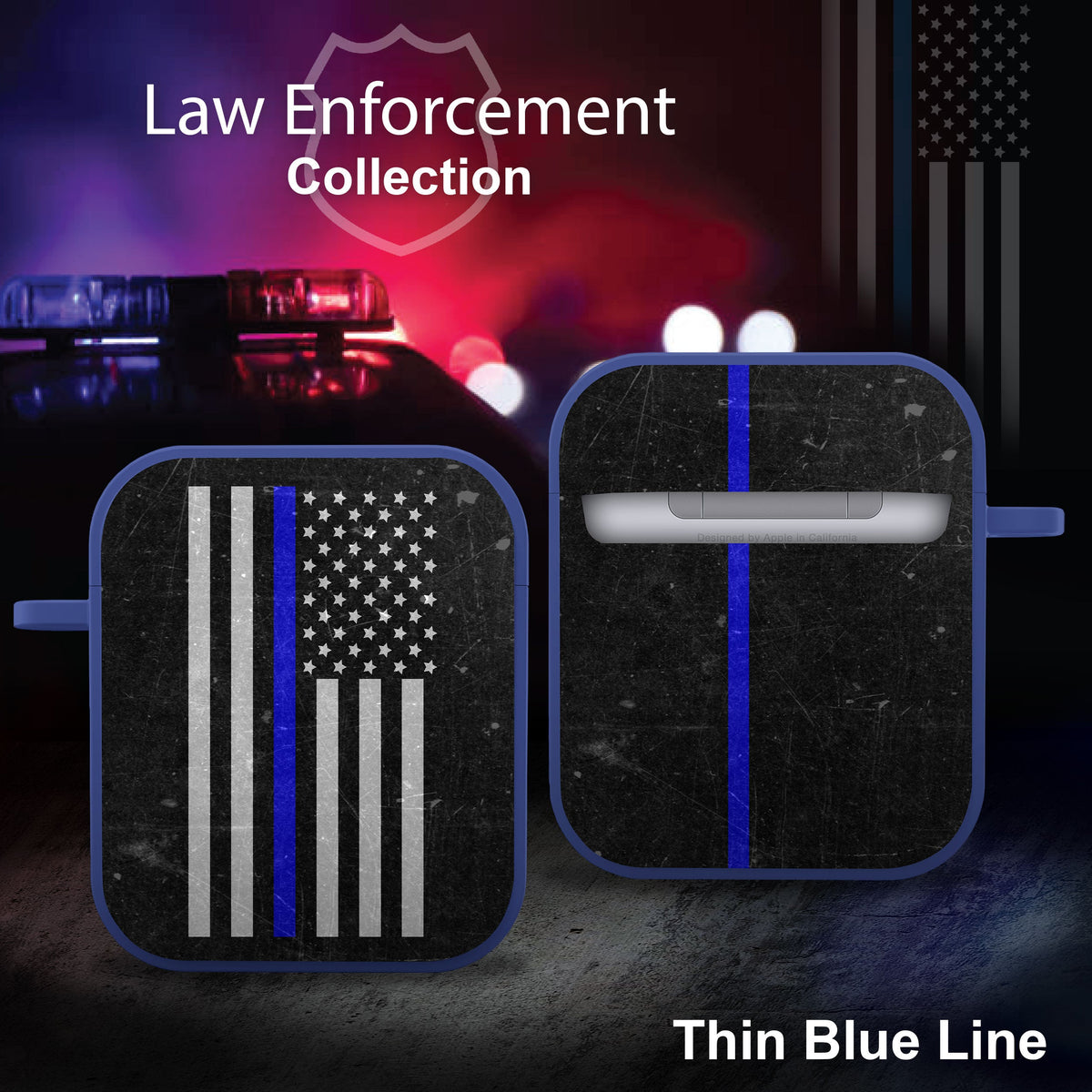 Law Enforcement HDX Apple AirPods Gen 1 & 2 Case Cover