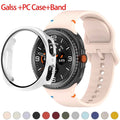 Case+Silicone Strap For Samxung Galaxy Watch 8 40MM, 44MM