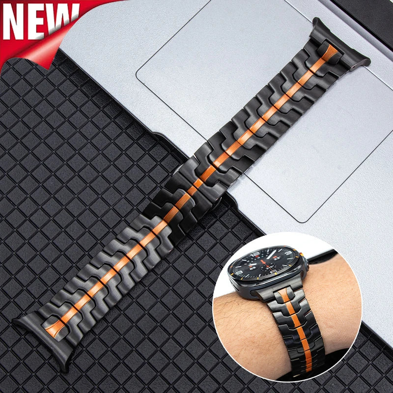 Steel Samsung Galaxy Ultra Watch Band 47MM