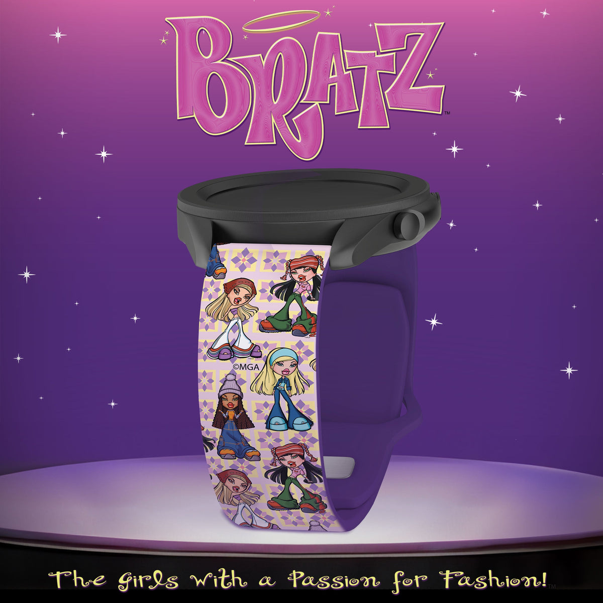 Bratz® Classic HD  Watchband for Samsung, Garmin, Fossil, and More