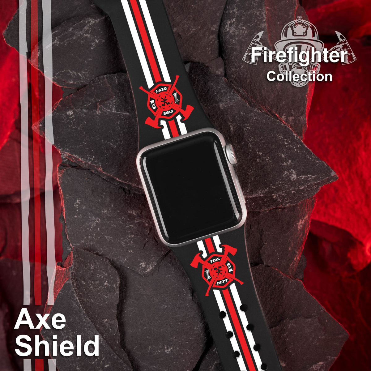 FireFighter First Responder HD Apple Watch Band