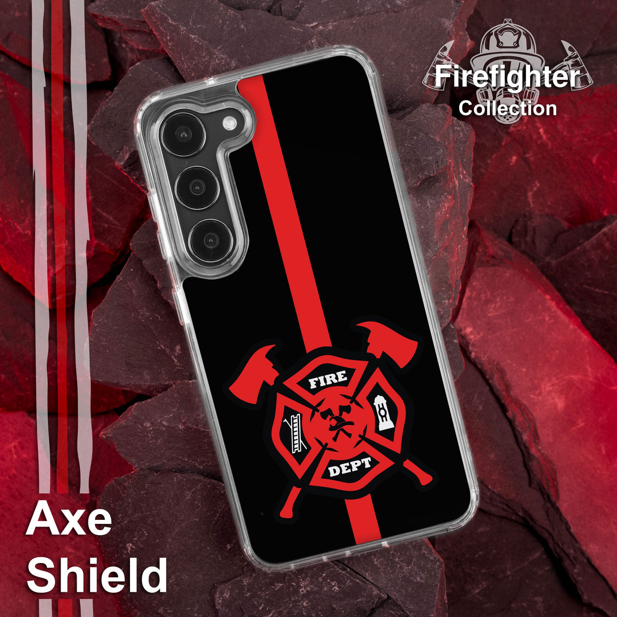 Firefighter HD Samsung Galaxy S22 Phone Case