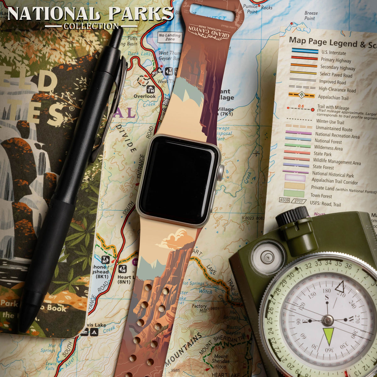 National Parks Grand Canyon HD Apple Watch Band