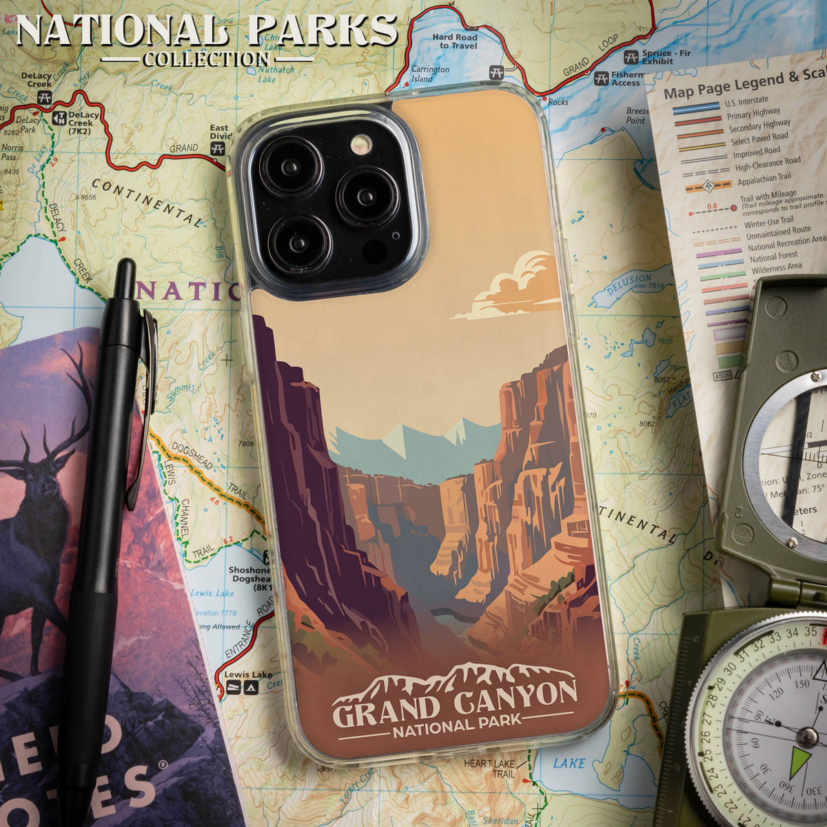 National Parks Grand Canyon HD Apple iPhone 11 Series Phone Case