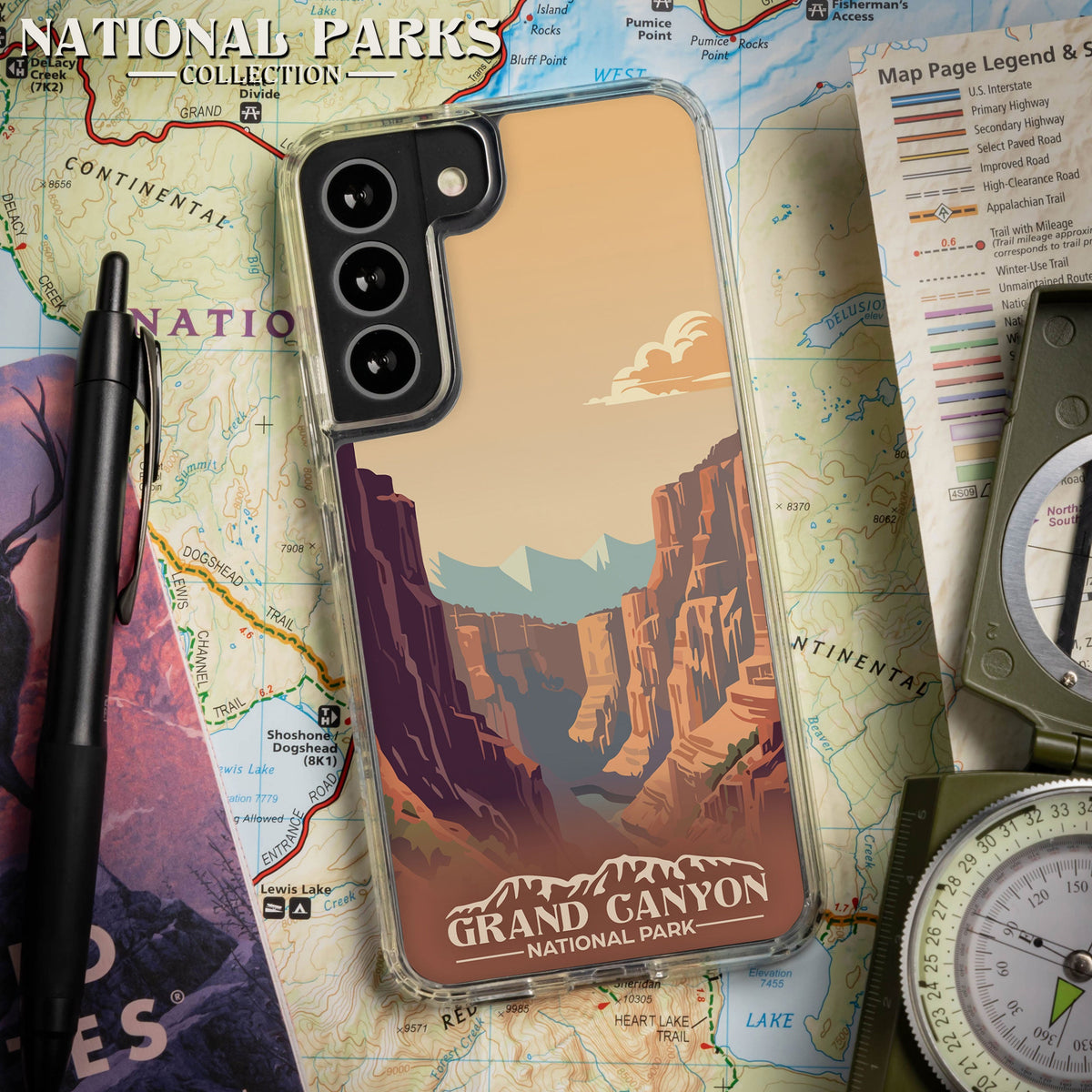 National Parks Grand Canyon HD Samsung Galaxy S21 Phone Case