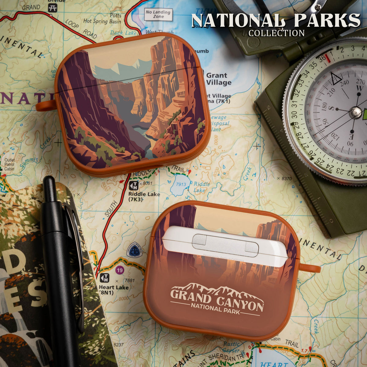 National Parks Grand Canyon HDX Apple Airpods Gen 3 Case Cover
