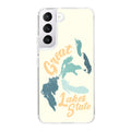 Michigan HD Samsung Galaxy S23 Phone Case - Arleathercraft Great Lakes State / Galaxy S23 Plus