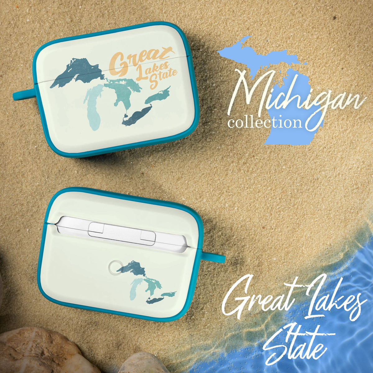Michigan HDX Apple AirPods Pro 1 & 2 Case Cover