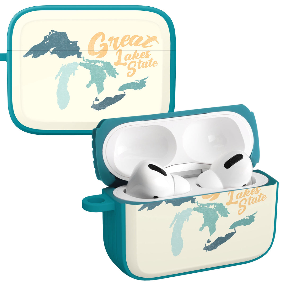 Michigan HDX Apple AirPods Pro 1 & 2 Case Cover