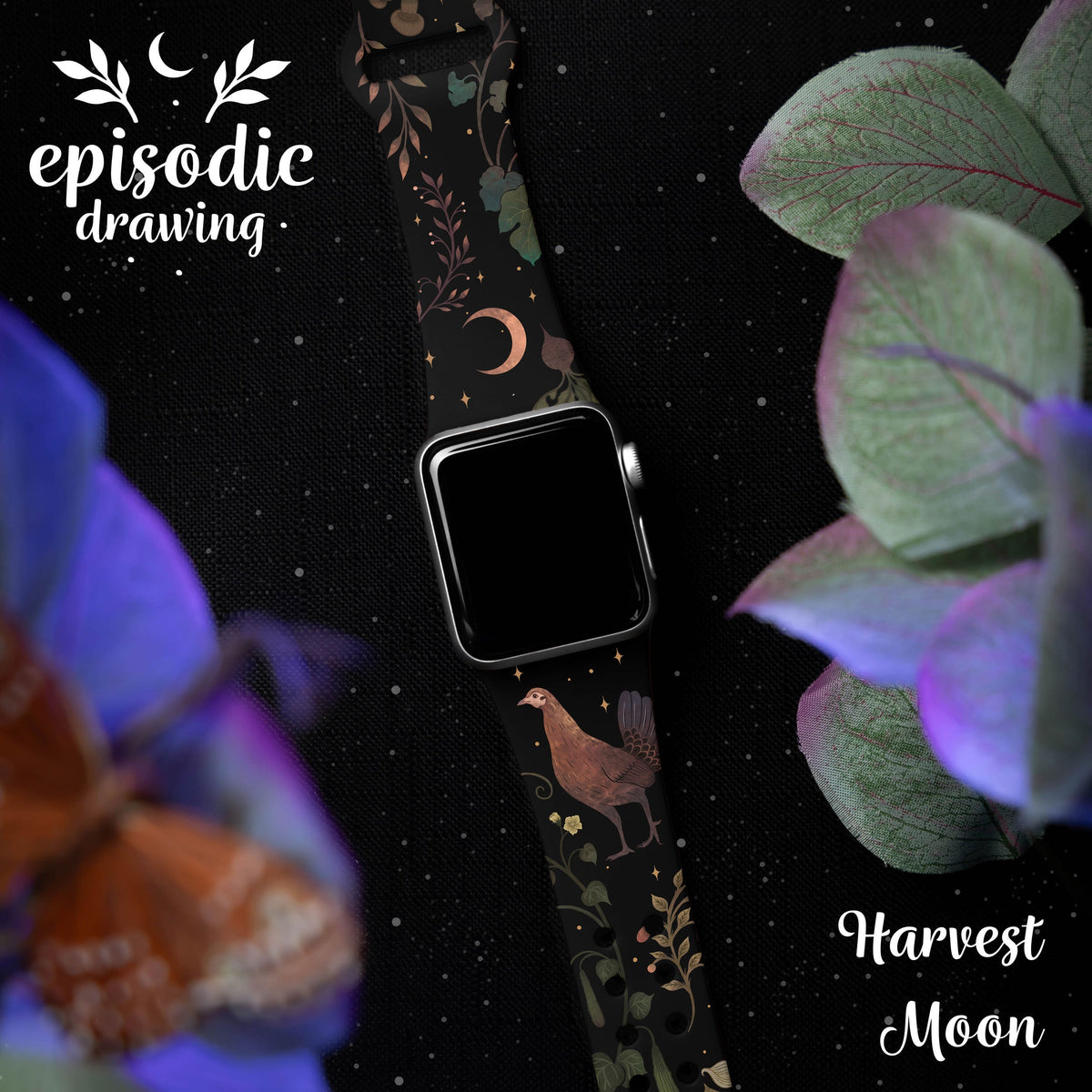 Episodic Drawing Enchanted Collection HD Apple Watch Band