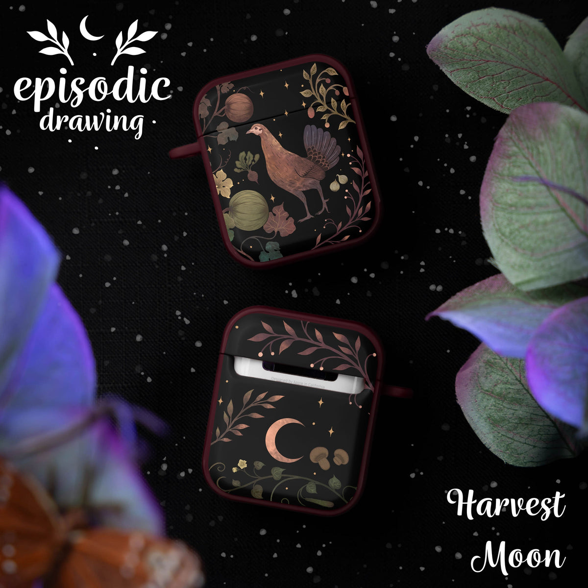 Episodic Drawing Enchanted Collection HDX Apple AirPods Gen 1 & 2 Case Cover