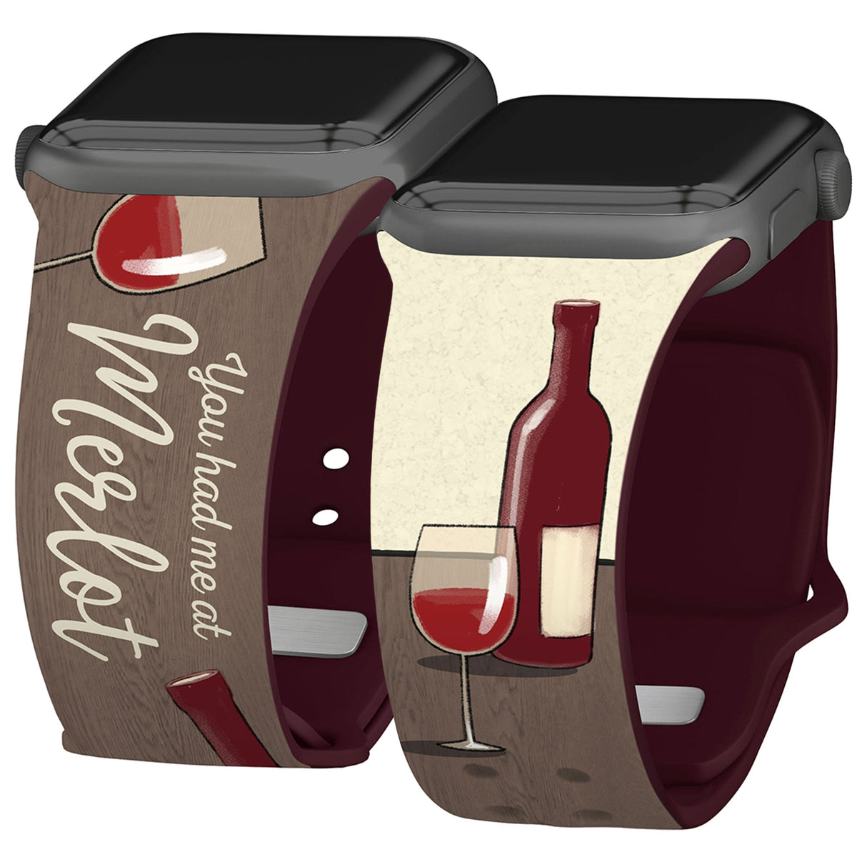 Wine, Beer, & Booze HD Apple Watch Band