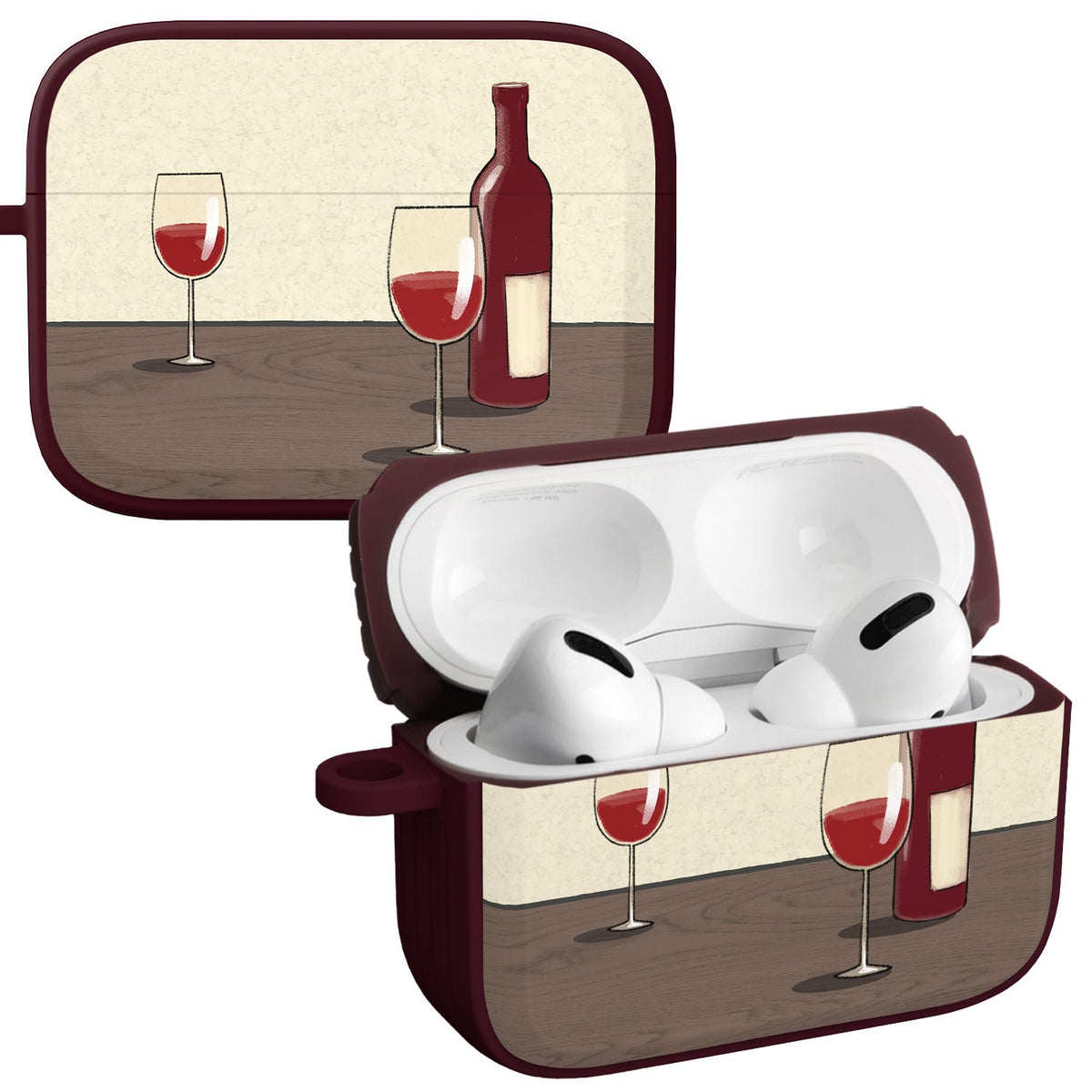 Wine, Beer, & Booze HDX Apple AirPods Pro 1 & 2 Case Cover