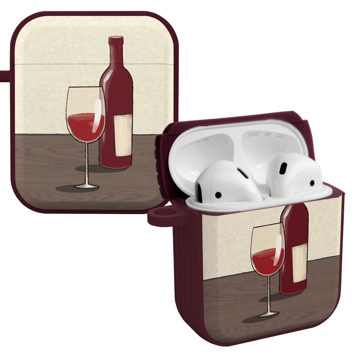 Wine, Beer, & Booze HDX Apple AirPods Gen 1 & 2 Case Cover