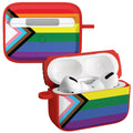 Pride HDX Case Cover Compatible with Apple AirPods Pro - Arleathercraft Bisexual
