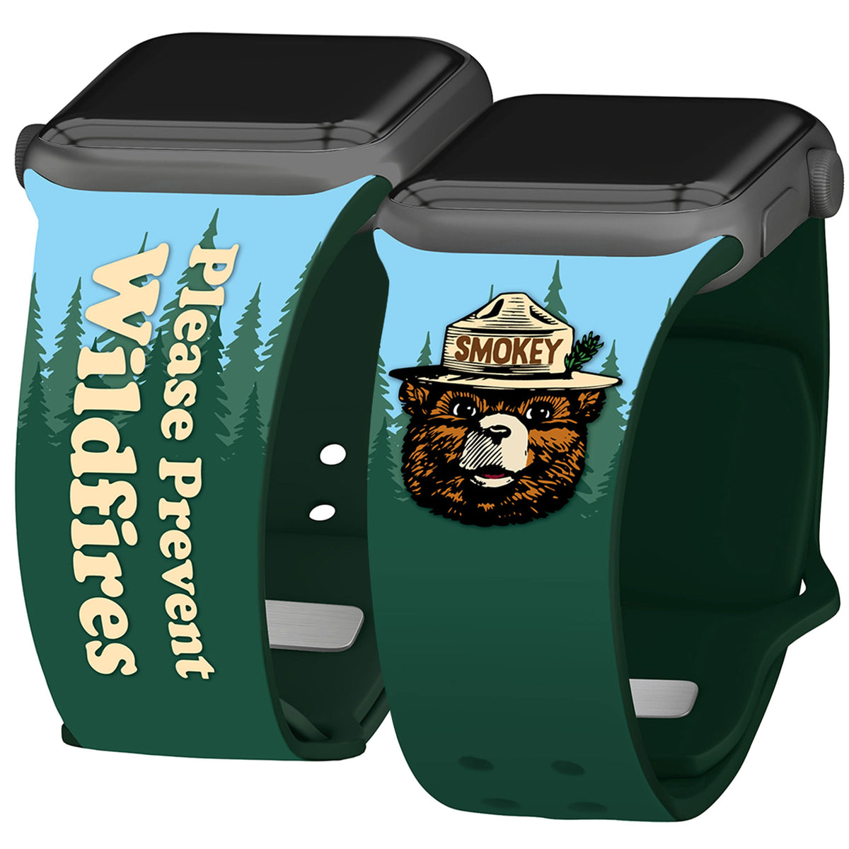 Smokey Bear Classic HD Apple Watch Band