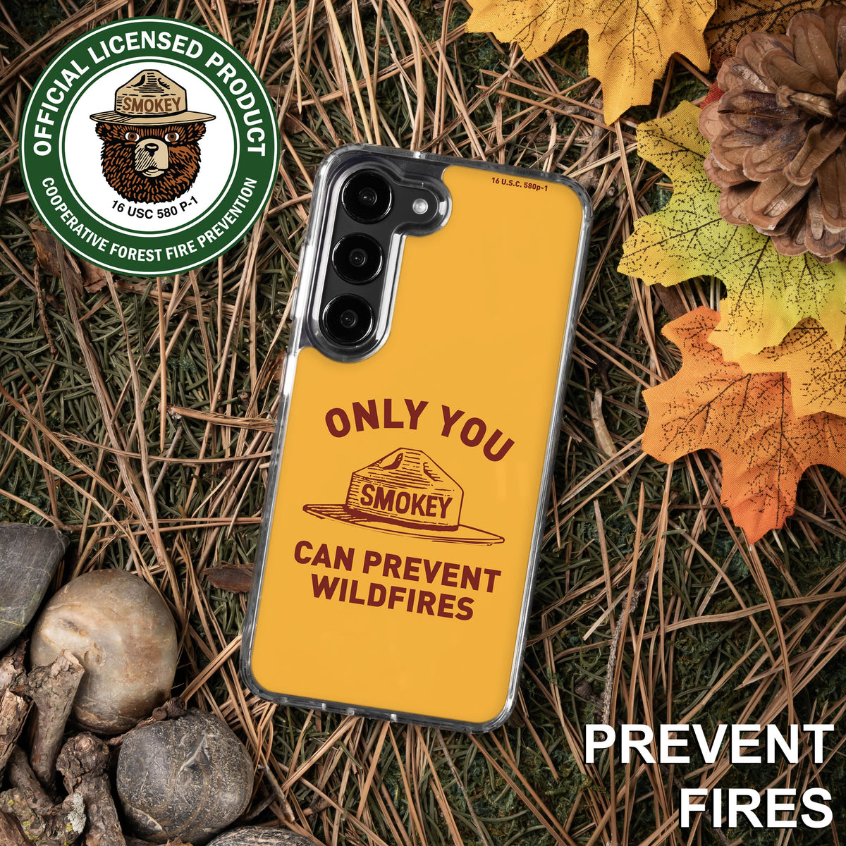 Smokey Bear Classic HD Samsung Galaxy S21 Phone Case