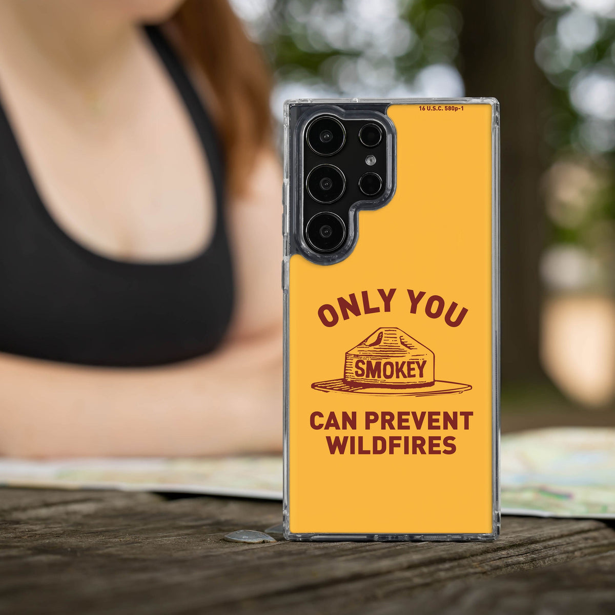 Smokey Bear Classic HD Samsung Galaxy S21 Phone Case