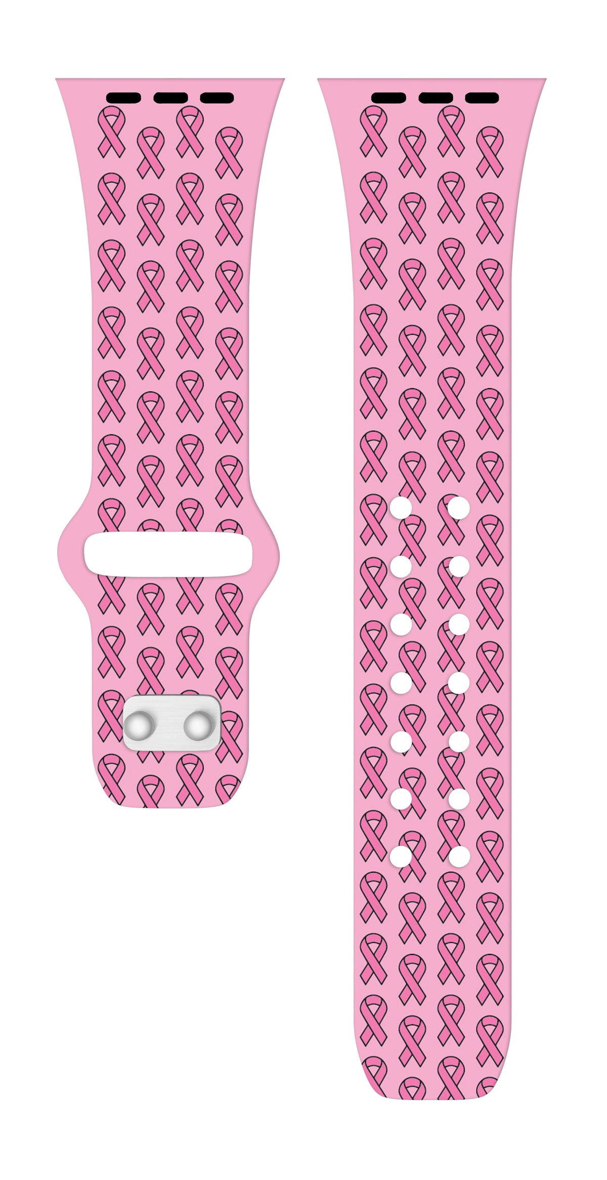 Breast Cancer Awareness HD Apple Watch Band