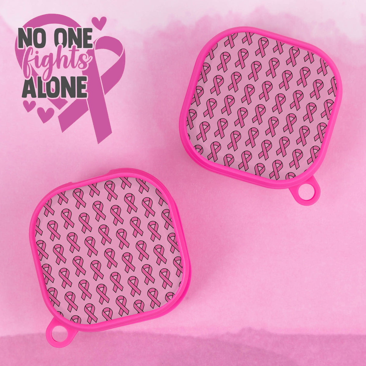 Breast Cancer Awareness HDX Samsung Galaxy Buds Pro & Buds Live Case Cover