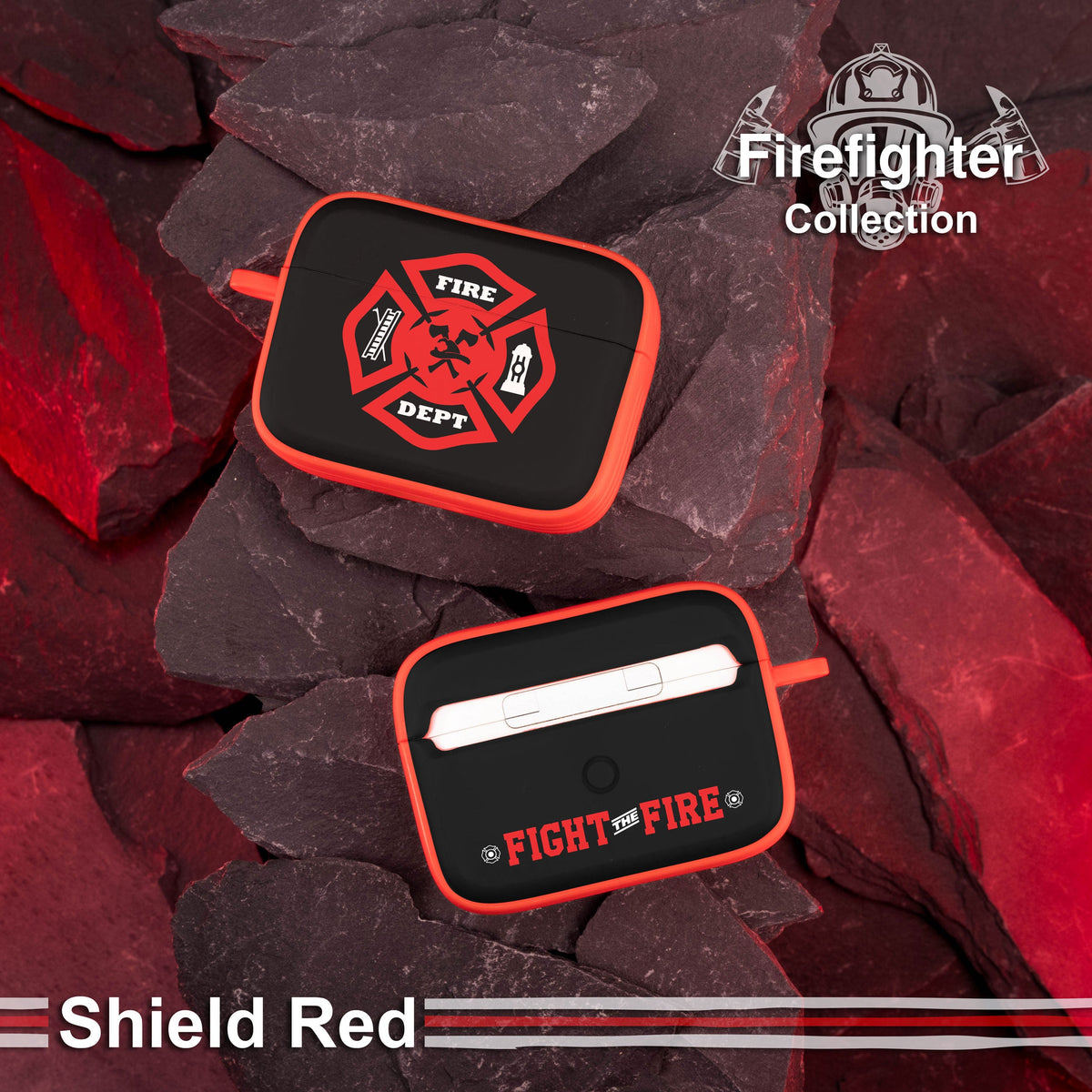 Firefighter HDX Apple AirPods Pro 1 & 2 Case Cover