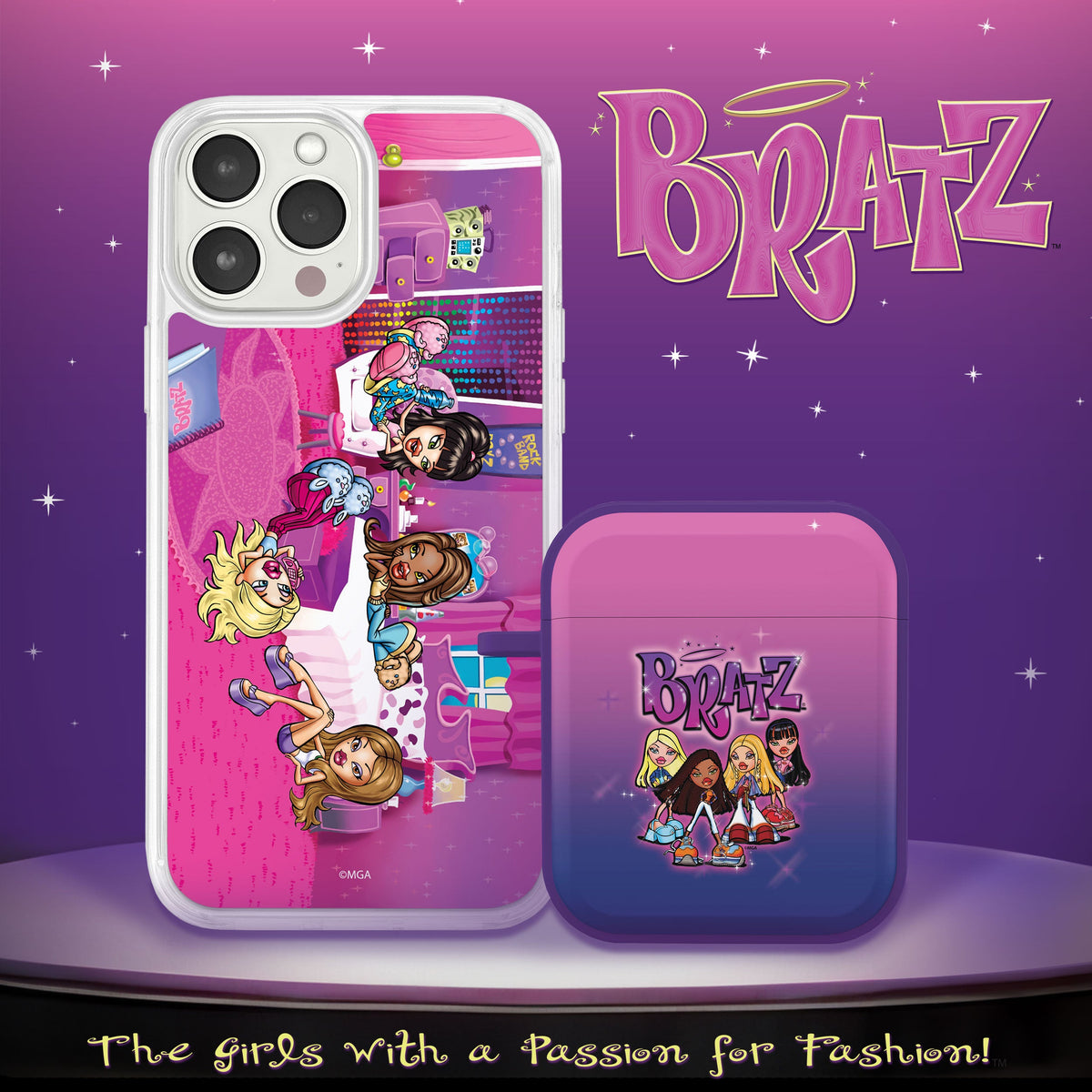 Bratz® Classic HD Apple iPhone 11 Series and AirPods Gen 1 & 2 Combo Package