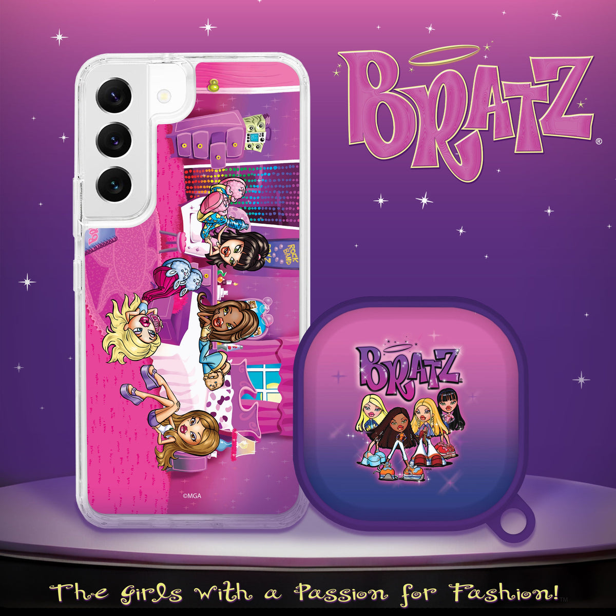 Bratz® Classic HD Samsung Galaxy S21 Series and Buds Pro Combo Package