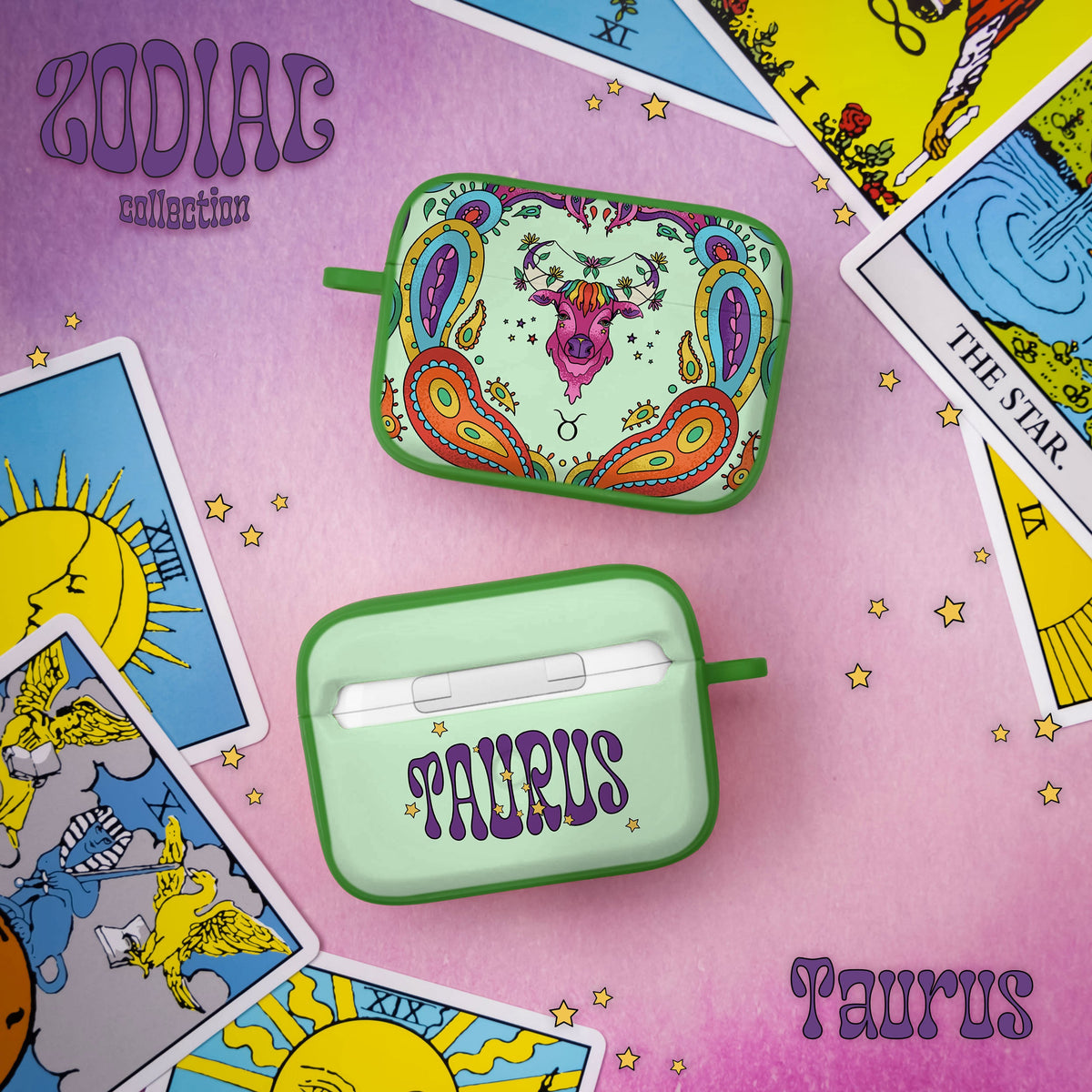 Zodiac Collection HDX Apple AirPods Pro 1 & 2 Case Cover